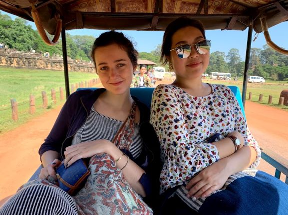 two students in Vietnam