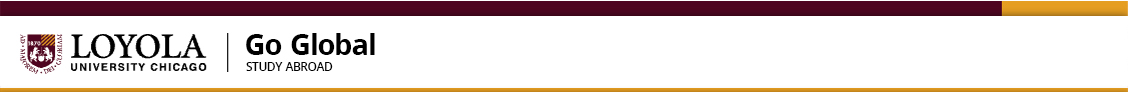 Study Abroad - Loyola University Chicago